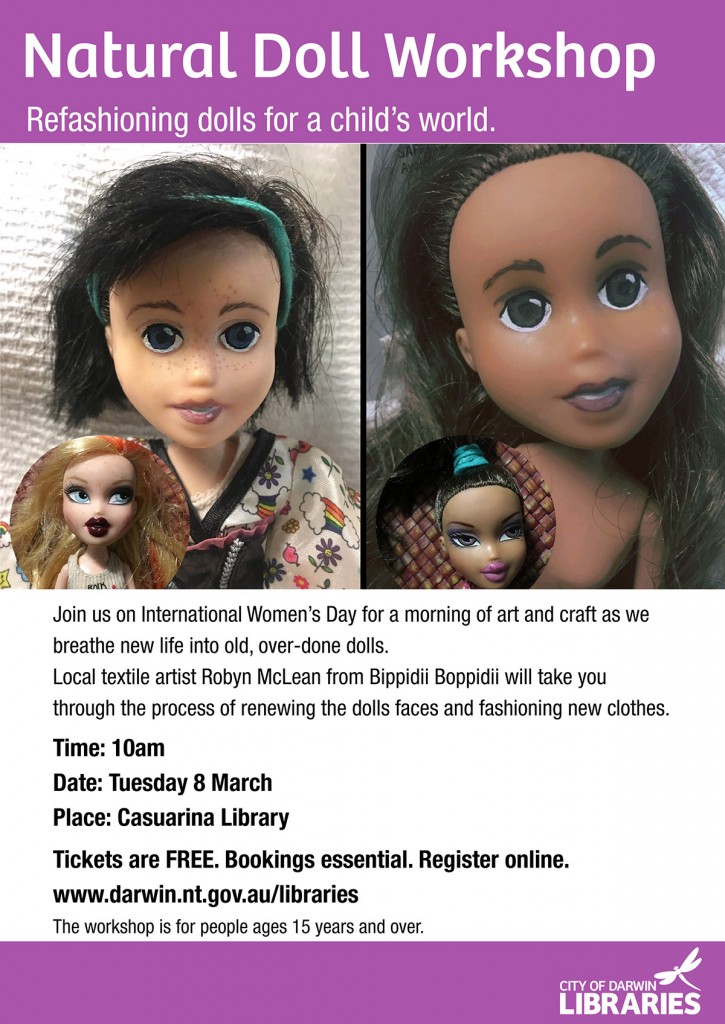 Poster Natural Doll Workshop poster